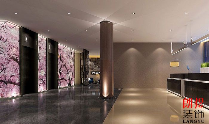 酒店設(shè)計(jì)案例大堂接待